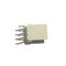 "T" Type 2.54mm wire to board crimp style connectors 1*4P Right SMT PA46 Natural , Brass UL94V-0