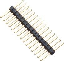 saco preto do Pe do conector do encabeçamento do Pin do MERGULHO 1*15P PA9T de 1.0mm único para a placa do PWB