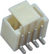 fio da bolacha de 1.5mm 1*4P 180°SMT para embarcar conectores do fio da placa de circuito do conector