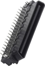 tipo bronze de 1.27mm T de fósforo masculino do conector de Pin 90°DIP dos conectores de Pin 68 do computador PBT