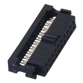 Conector de cabo fêmea do preto do soquete WCON PBT do conector de WCON 2.0mm IDC 