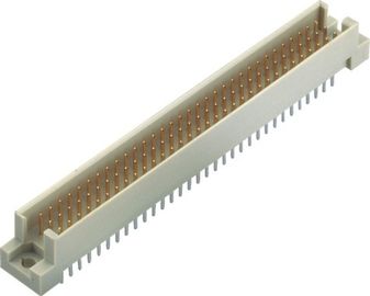 Ruído 96Pin masculino cinzento reto do PWB do MERGULHO PBT do conector europeu 41612 2.54mm ROHS