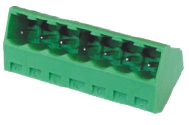 SN do conector dos blocos de terminais de 5.00mm 7P PA66 chapeado para o conversor de frequência