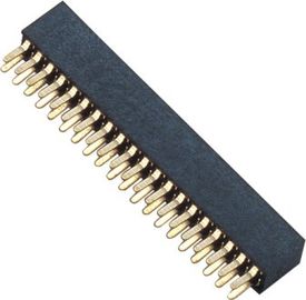 da tala dupla fêmea do conector do encabeçamento H=4.3 de 1.27mm encabeçamento duplo da fileira