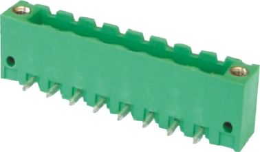 Conector 5.08mm dos blocos de terminais do homem 8P 90° para a indústria terminal Pluggable