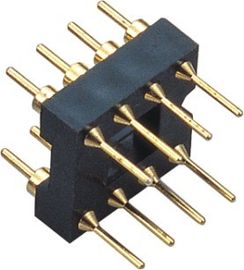 conector do soquete de 2.54mm IC para o tipo de cartão ouro/flash dos ciclos do minuto 100 da placa do PWB