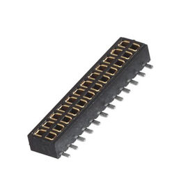 de 1.27mm 2*13P SMT da interpolação ambiental do encabeçamento do conector chapeamento de ouro fêmea semi