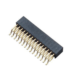 MERGULHO fêmea do conector 2.0mm 90° SMT 2*15P do encabeçamento, AU do conector de bateria sobre o Ni