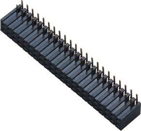 o conector do encabeçamento da fêmea de 2.0mm curvou o AU da tomada H 7.2mm sobre Ni 2.0AMP