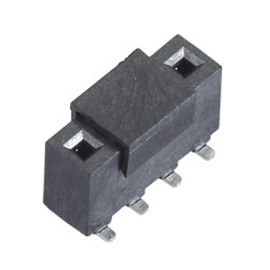 do conector fêmea do encabeçamento de 3.96mm bronze do hosphor de SMT 4P da fileira único amplamente utilizado na eletrônica