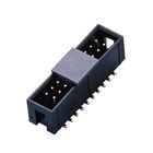 Conector dobro da extremidade da placa do PWB do conector do encabeçamento da caixa do passo de SMT 2.54mm da fileira