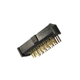 2,0 tipo longo reto UL94V-0 do preto H=4.8 Palstic do conector LCP do encabeçamento da caixa do passo