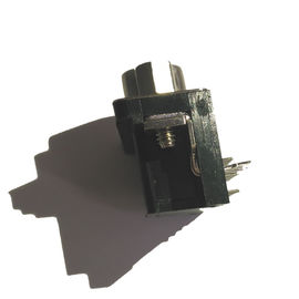 Cor secundária Sel.1U” Au/Sn ROHS do ângulo direito do homem HD/R 15P do preto do conector de WCON D