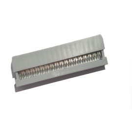 A mola do soquete 26P de WCON 2.54mm IDC datilografa W/T cinza Au/Sn ROHS da colisão Sel.1U do”