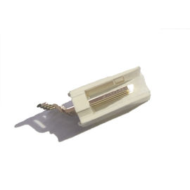 O tipo fio de “T” de 2.54mm para embarcar os conectores 1*4P do estilo do friso endireita SMT PA46 natural, bronze UL94V-0