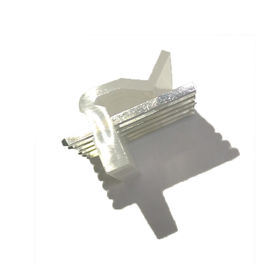 Tipo 3,96 fio de “M” da bolacha para embarcar o Sn PA66 natural reto do conector 6P chapeado
