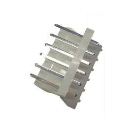 Tipo 3,96 fio de “M” da bolacha para embarcar o Sn PA66 natural reto do conector 6P chapeado