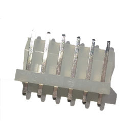 Tipo 3,96 fio de “M” da bolacha para embarcar o Sn PA66 natural reto do conector 6P chapeado