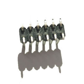 2 * 8P SMT 2,50 * 2,54 do passo milímetros de preto do conector PA9T sem resíduo metálico do TAMPÃO