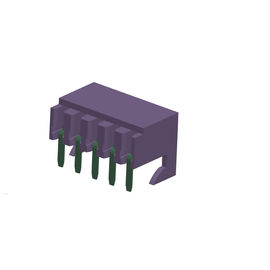 PA66 o fio do conector da bolacha do branco 2,54 para embarcar o Sn do ângulo 5P direito chapeou H=7.9 DIP=3.35 46PCS/Tube N.W: 0.55g