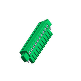 Bloco de terminais Pluggable verde do PWB PA66 sem orelha 10P 3,50 WCON fêmea ROHS