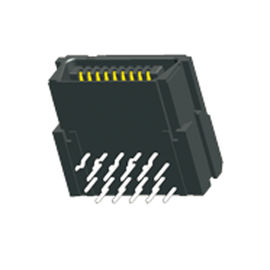 Tipo masculino conector da movimentação D do Scsi do ângulo direito 1.27mm do PWB IO de 40P