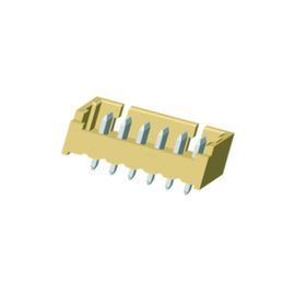 Fio masculino da bolacha 1*6P para embarcar o conector 1.0AMP de abrigo 180°DIP