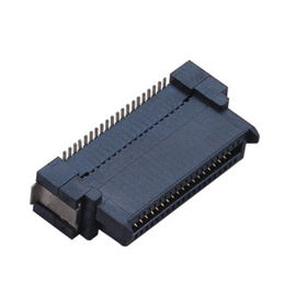 placa reta masculina de SMT PA9T UL94V-0 do conector do passo de 0.8mm para embarcar o tipo de D