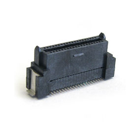 placa reta masculina de SMT PA9T UL94V-0 do conector do passo de 0.8mm para embarcar o tipo de D