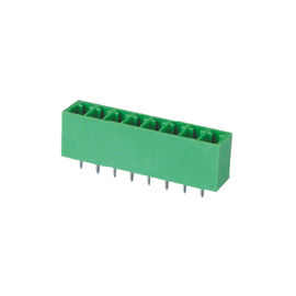 Conector reto Pluggable masculino 3.5mm 8P dos blocos de terminais do MERGULHO PA66 com orelha