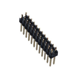 2 * 8P SMT 2,50 * 2,54 do passo milímetros de preto do conector PA9T sem resíduo metálico do TAMPÃO