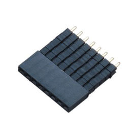 o conector fêmea H 6,35 180°DIP do encabeçamento da fileira dupla de 2.0mm ADICIONA a transmissão do sinal do alojamento