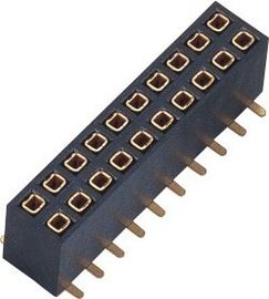 do conector fêmea do encabeçamento de 3.96mm bronze do hosphor de SMT 4P da fileira único amplamente utilizado na eletrônica