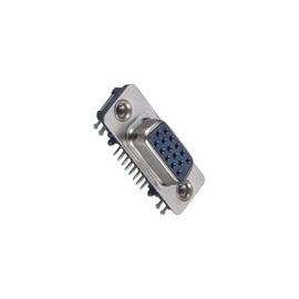 Tipo 15 azul de WCON D do conector de pino 25mΩ Max Contact Resistance 500V AC/DC/preto