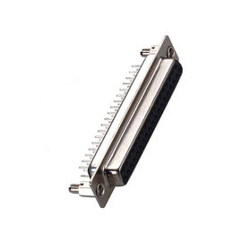 Tipo duplo SECUNDÁRIO 3.0AMP avaliação atual de bronze ROHS de Pin Male Connector PBT da fileira 9 do d de WCON 180°DIP