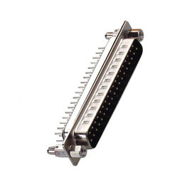 Tipo duplo SECUNDÁRIO 3.0AMP avaliação atual de bronze ROHS de Pin Male Connector PBT da fileira 9 do d de WCON 180°DIP