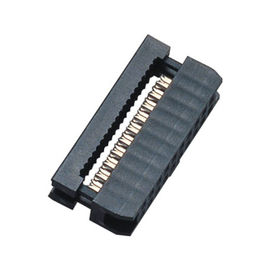 Conector de cabo fêmea do preto do soquete WCON PBT do conector de WCON 2.0mm IDC 