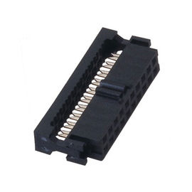 Conectores de cabo do bronze de fósforo IDC do conector fêmea PBT 30%GF UL94V-0 de WCON 2.0mm 2*10P IDC