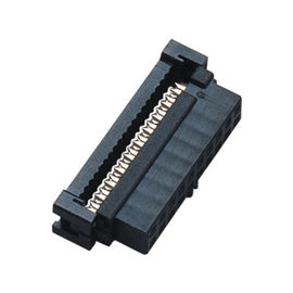 Tipo tipo de WCON 2.0mm F da mola do soquete de IDC com fósforo Broze da colisão sem protetor da fiação