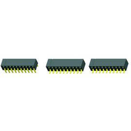 O conector fêmea 1.0mm Picth H=3.7mm do encabeçamento escolhe/fileira duplo