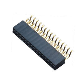 da tala dupla fêmea do conector do encabeçamento H=4.3 de 1.27mm encabeçamento duplo da fileira