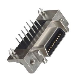 CEN do scsi do passo de 1.27mm - tipo conector fêmea que acopla com os 6320M 68 pinos