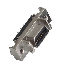 CEN-tipo reto fêmea 68 conector do conector de 1.27mm SCSI do scsi do pino que acopla-se com os 6320M