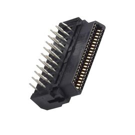placa de 1.27mm para embarcar o conector, fêmea, altura de empilhamento que acopla-se com os pinos 6320D 68