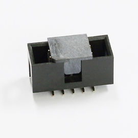 2.54mm 2 * bronze do material do contato da parte traseira do conector do encabeçamento da caixa de 2P PA9T 1000V AC/DC