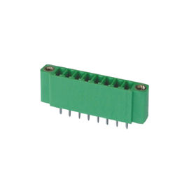 Alimentação PA66 Pluggable através do bloco de terminais com fechamento 5.08mm para o fio da conexão