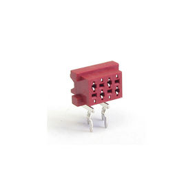 Fio de WCON ao conector 1.27mm vermelho da placa com a fêmea do ângulo direito/mergulho