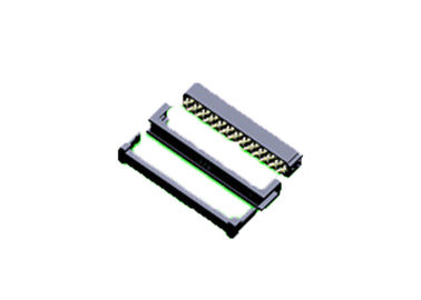 conector fêmea do cabo de fita WCON do Pin do soquete 20 de 1.27*2.54mm PBT IDC