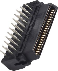 D datilografa o bronze de fósforo fêmea dos conectores de Pin PBT do computador do Pin do ângulo direito 40